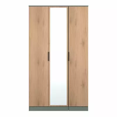 Jive Tall Triple Door Mirror Wardrobe